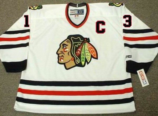 ALEX ZHAMNOV Chicago Blackhawks 2002 CCM Throwback Home NHL Hockey Jersey