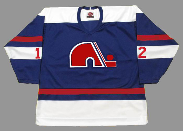 MICHEL PARIZEAU Quebec Nordiques 1974 WHA Throwback Hockey Jersey