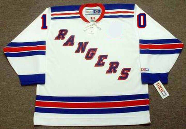 BILL FAIRBAIRN New York Rangers 1972 CCM Throwback Home Hockey Jersey