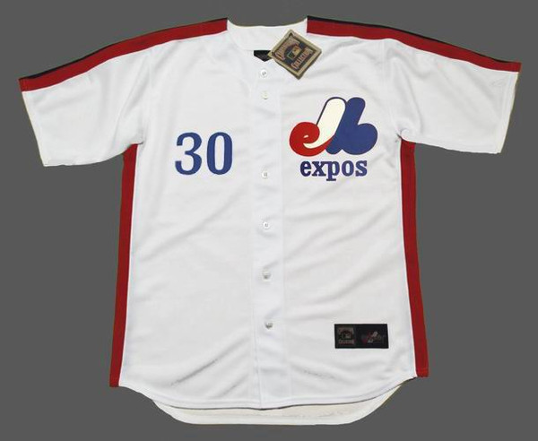 Cooperstown Collection Montreal Expos TIM RAINES Throwback Baseball Jersey  WHITE