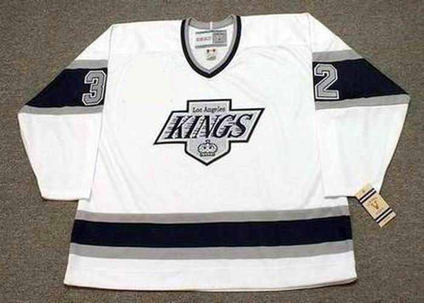 KELLY HRUDEY Los Angeles Kings 1993 Home CCM Throwback NHL Hockey Jersey - FRONT