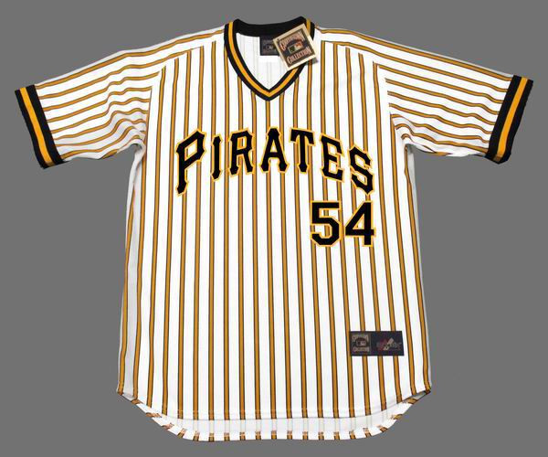 RICH GOSSAGE Pittsburgh Pirates 1977 Majestic Cooperstown Home Baseball Jersey