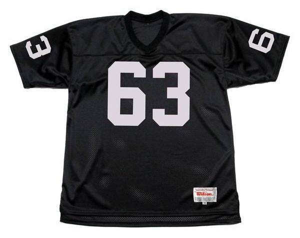 Gene Upshaw 1976 Oakland Raiders Home Throwback NFL Football