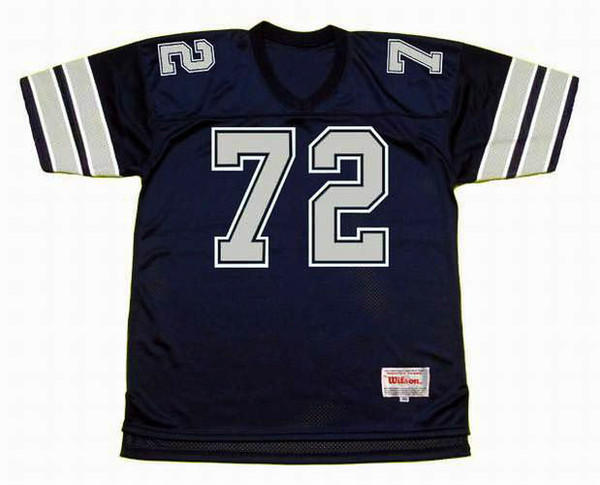ED "TOO TALL" JONES Dallas Cowboys 1985 Throwback NFL Football Jersey - FRONT