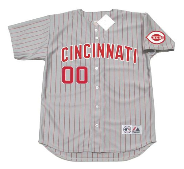 CINCINNATI REDS 1990's Majestic Throwback Away Jersey Customized "Any Name & Number(s)"