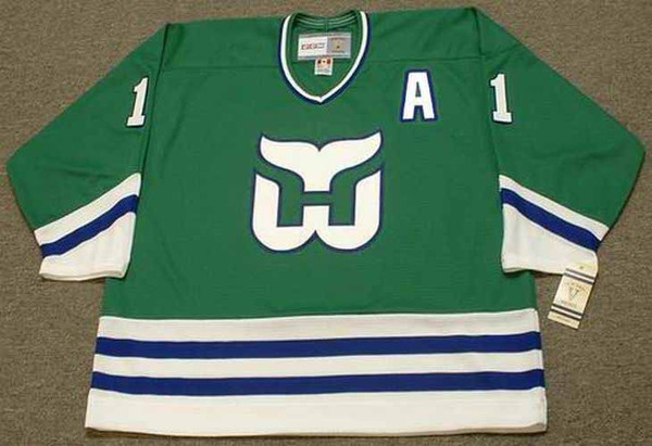 KEVIN DINEEN 1986 Away CCM Hartford Whalers Jersey - FRONT