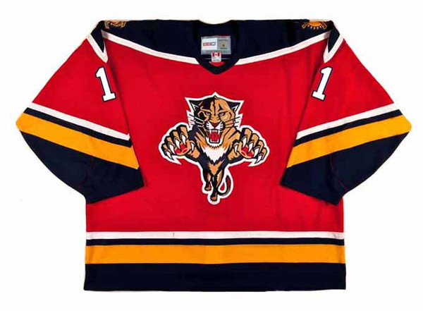 Florida Panthers No1 Roberto Luongo Black 100th Anniversary Jersey