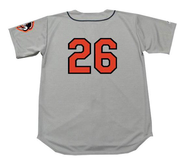 BOOG POWELL Baltimore Orioles 1963 Away Majestic Throwback Baseball Jersey