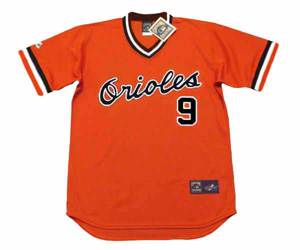 REGGIE JACKSON Baltimore Orioles 1976 Majestic Cooperstown Alternate Baseball Jersey