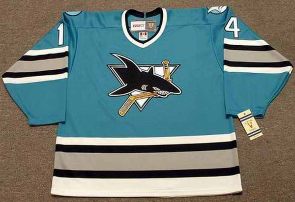 PATRICK MARLEAU San Jose Sharks 1997 CCM Vintage NHL Hockey Jersey