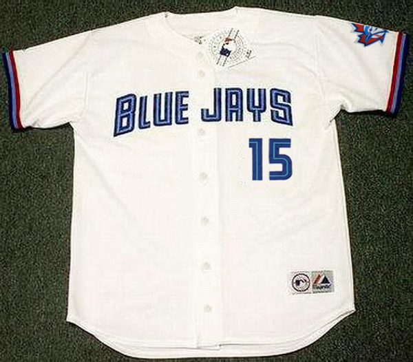 SHAWN GREEN Toronto Blue Jays 1997 Majestic Throwback Home Baseball Jersey