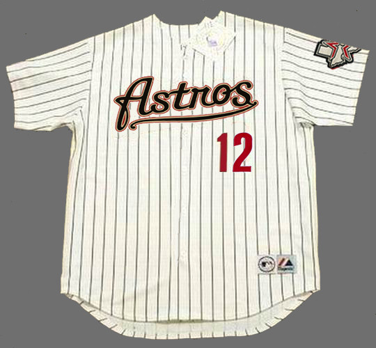 MAJESTIC | JEFF KENT Houston Astros 2004 Throwback Home Baseball