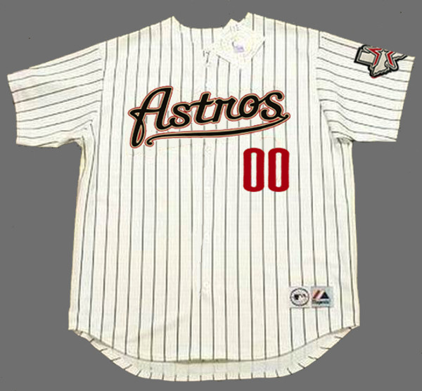 HOUSTON ASTROS 2004 Majestic Throwback Home Jersey Customized "Any Name &  Number(s)"