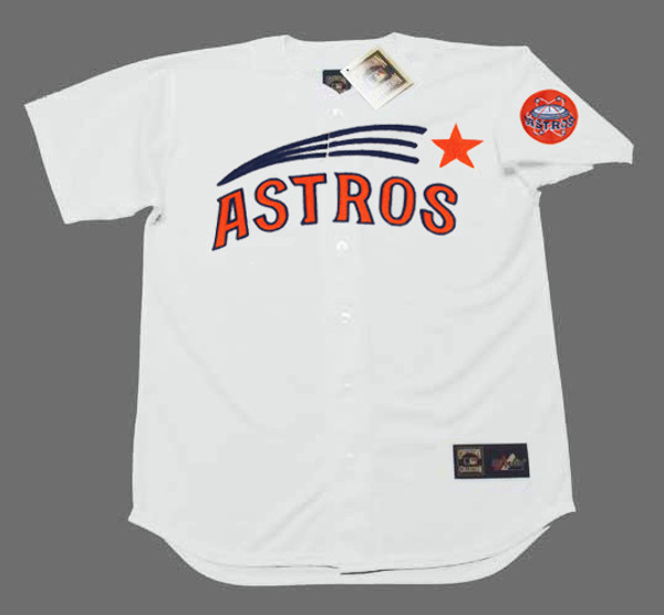 DON WILSON Houston Astros 1971 Majestic Cooperstown Home Baseball Jersey