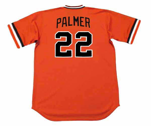 JIM PALMER Baltimore Orioles 1979 Majestic Throwback Baseball Jersey - BACK