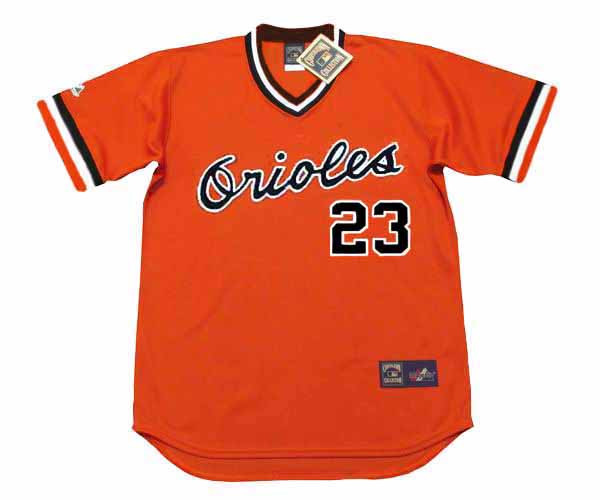 TIPPY MARTINEZ Baltimore Orioles 1979 Majestic Cooperstown Baseball Jersey