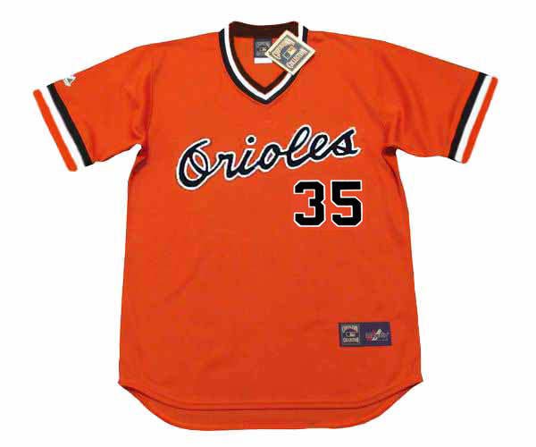 GARY ROENICKE Baltimore Orioles 1979 Majestic Cooperstown Baseball Jersey