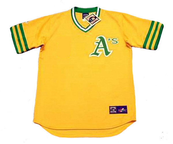 MC HAMMER Oakland Athletics 1970's Majestic Cooperstown Throwback Baseball Jersey - FRONT