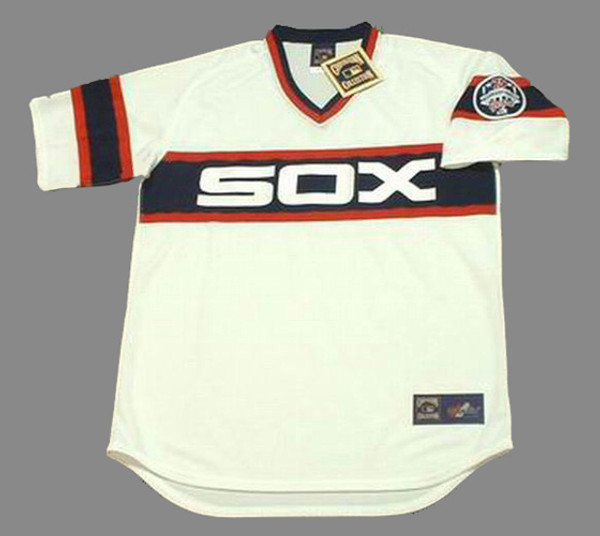 TONY LARUSSA Chicago White Sox 1985 Majestic Cooperstown Throwback Jersey