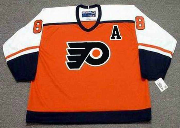 MARK RECCHI Philadelphia Flyers 1994 CCM Throwback Away NHL Hockey Jersey