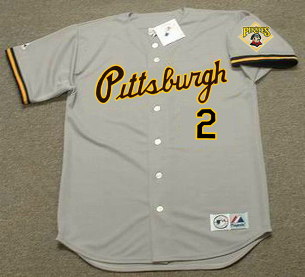 GARY REDUS Pittsburgh Pirates 1992 Majestic Throwback Away Baseball Jersey - FRONT