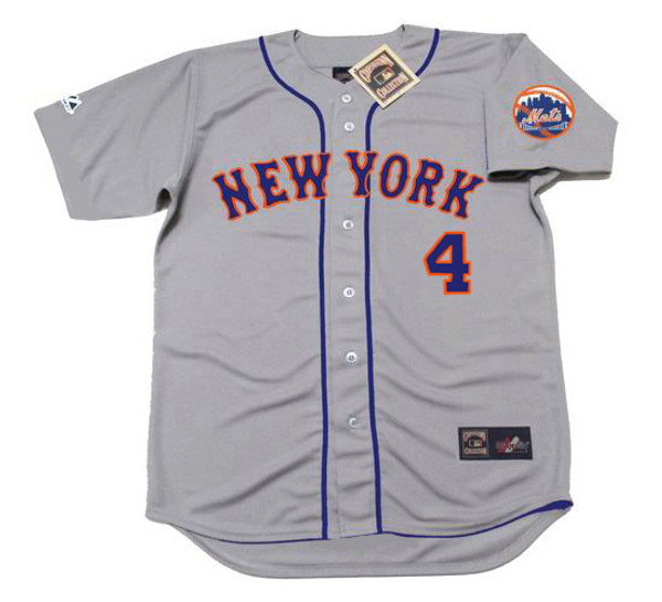 MAJESTIC  KEITH HERNANDEZ New York Mets 1986 Cooperstown Baseball Jersey