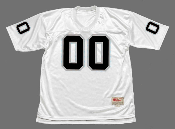 OAKLAND RAIDERS 1970's Away Throwback NFL Customized Jersey - FRONT