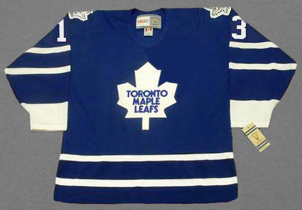 MATS SUNDIN Toronto Maple Leafs 1995 CCM Throwback NHL Hockey Jersey - FRONT