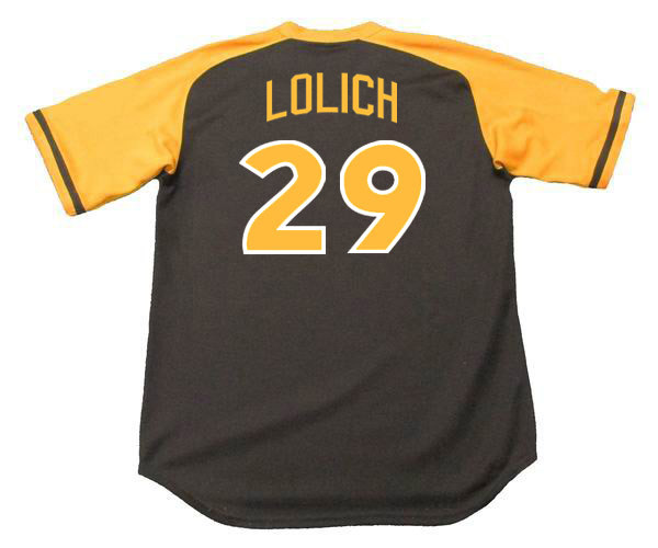 MICKEY LOLICH  San Diego Padres 1979 Away Majestic Throwback