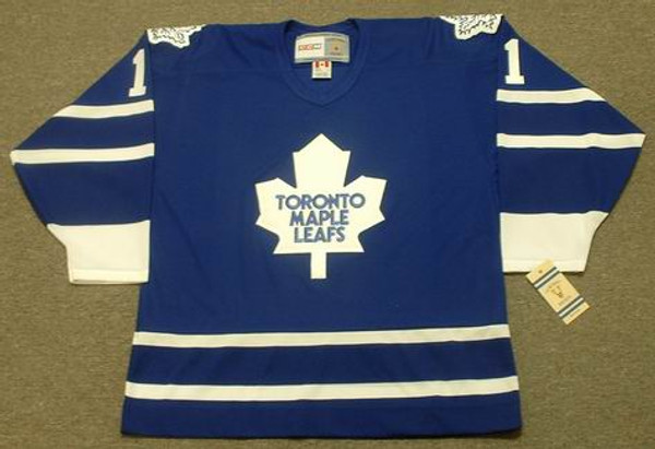 MIKE GARTNER Toronto Maple Leafs 1995 CCM Vintage Throwback NHL Jersey