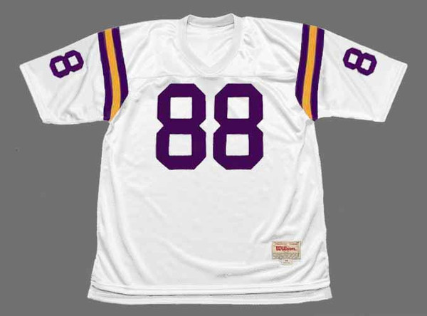 ALAN PAGE Minnesota Vikings 1975 Away Throwback NFL Football Jersey - FRONT