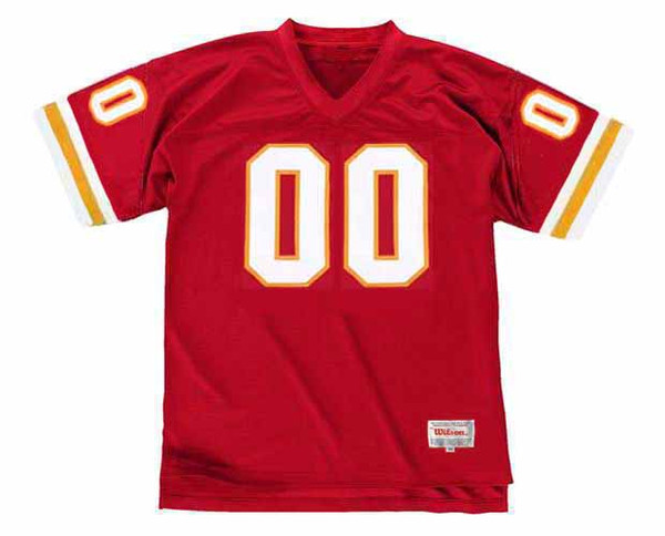 KANSAS CITY CHIEFS 1980's Throwback Home NFL Customized Jersey - FRONT