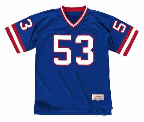 HARRY CARSON New York Giants 1988 Throwback Home NFL Football Jersey - FRONT