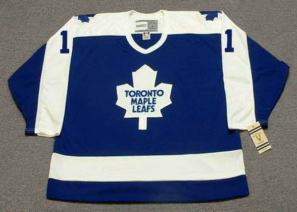 GARY LEEMAN Toronto Maple Leafs 1987 Away CCM Vintage Throwback Hockey Jersey - FRONT