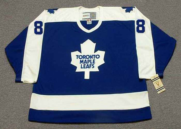 JACK VALIQUETTE Toronto Maple Leafs 1977 Away CCM Throwback Hockey Jersey - FRONT