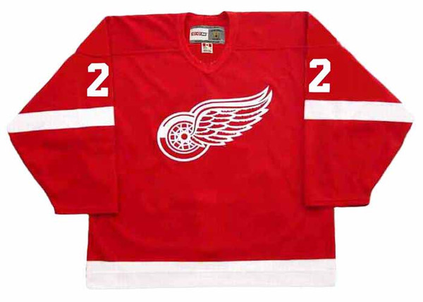 ULF SAMUELSSON Detroit Red Wings 1998 Away CCM Throwback NHL Hockey Jersey - FRONT