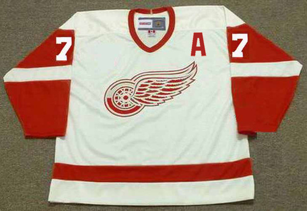 PAUL COFFEY Detroit Red Wings 1995 Home CCM Throwback NHL Hockey Jersey - FRONT
