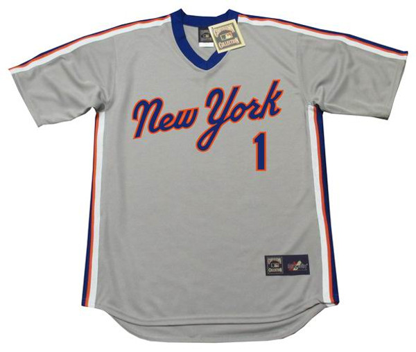 MOOKIE WILSON New York Mets 1987 Away Majestic Throwback Baseball Jersey - FRONT