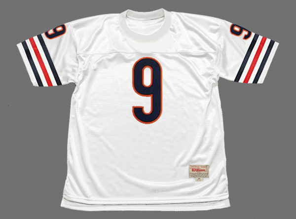 JIM McMAHON Chicago Bears 1983 Throwback NFL Football Jersey - FRONT