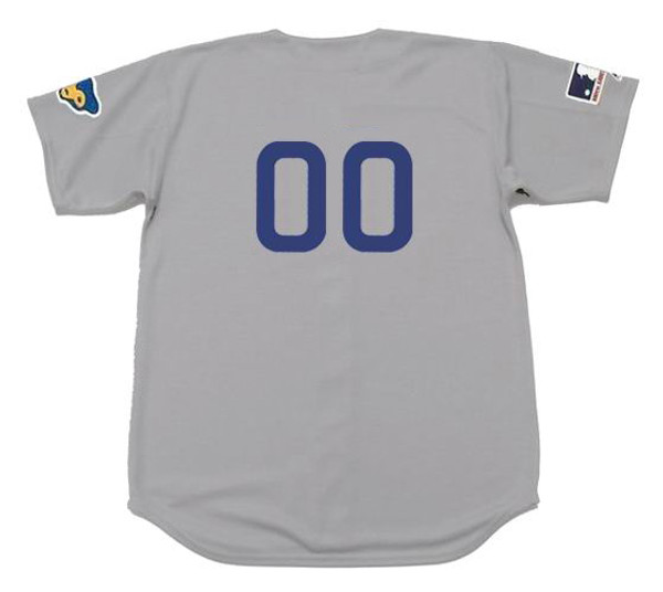 CHICAGO CUBS 1969 Majestic Throwback Away Customized Baseball Jersey - BACK