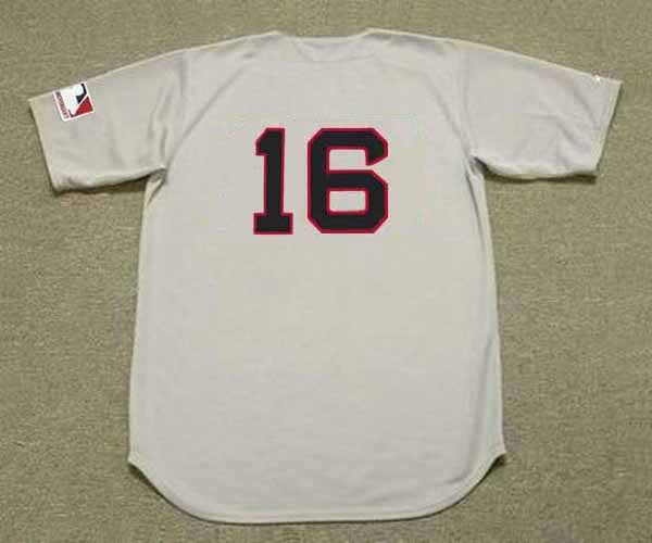 JIM LONBORG  Boston Red Sox 1967 Away Majestic Throwback Baseball Jersey