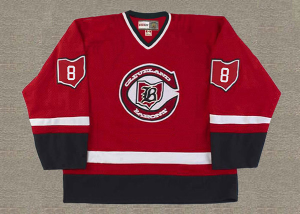 JUHA WIDING Cleveland Barons 1976 CCM Throwback NHL Hockey Jersey - FRONT