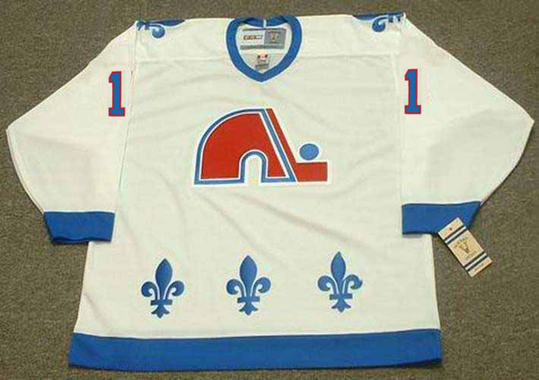 OWEN NOLAN Quebec Nordiques 1994 Home CCM Throwback NHL Hockey Jersey - FRONT