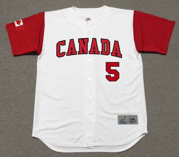 FREDDIE FREEMAN Canada 2017 World Baseball Classic Throwback Jersey - FRONT