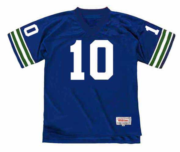 JIM ZORN Seattle Seahawks 1982 Throwback NFL Football Jersey - FRONT