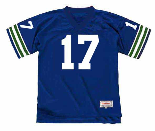 DAVE KRIEG | Seattle Seahawks 1982 Wilson Throwback NFL Football