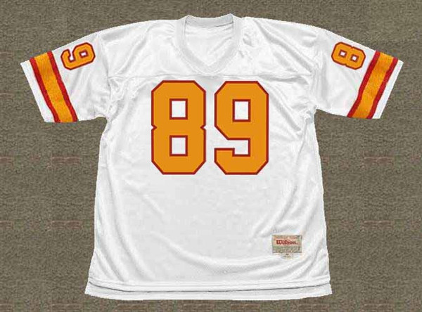 JOHN McKAY Tampa Bay Buccaneers 1976 Throwback NFL Football Jersey - FRONT