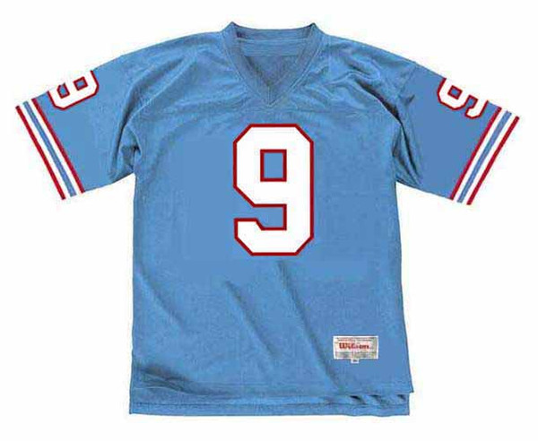 STEVE McNAIR Houston Oilers 1996 Throwback NFL Football Jersey - FRONT