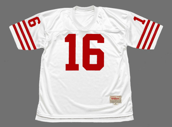 JOE MONTANA San Francisco 49ers 1989 Throwback Away NFL Football