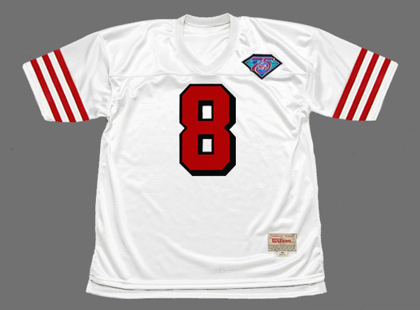 STEVE YOUNG | San Francisco 49ers 1994 Away Wilson Throwback NFL